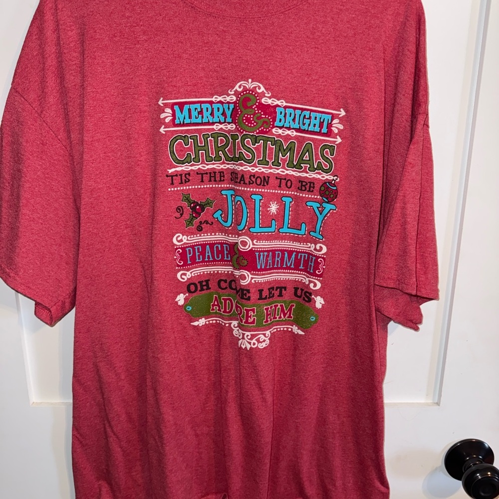 Jolly Red Christmas Tee